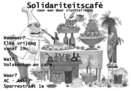 flyer solidariteitscafe